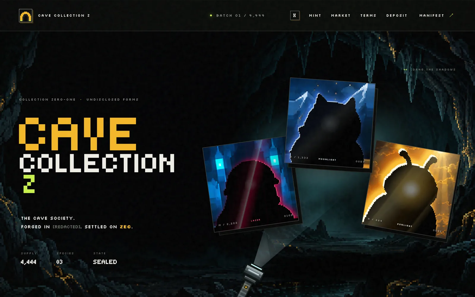 Cave Collection Z: 4,444 items, sealed